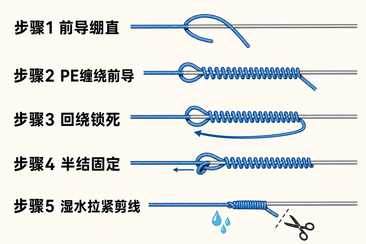 FG 结：PE 主线接前导
