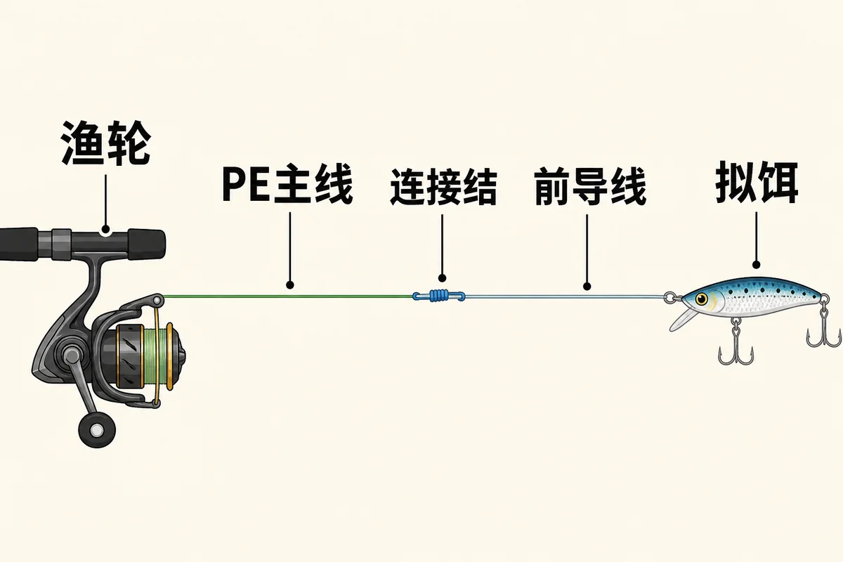 前导线怎么选：碳线、尼龙与钢丝
